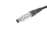 Highly Compatible Male Plug Connector Solder Contacts PC Gray Colour Shock