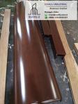 SUDALU Aluminum Column Pillar Cover Perforated Panel Wood color RAL Powder