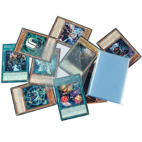 Polypropylene Clear Gaming Card Sleeves 62x94mm Europeam Prime Board Game