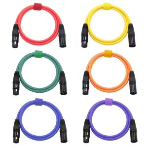 Quality 2 Meter Male to Female Balanced Snake Cord XLR Microphone Cables Cords wholesale