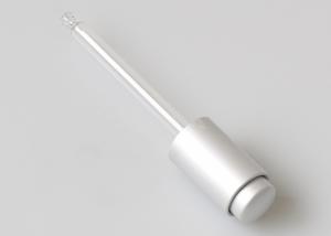 Quality 20mm Glass Bottle Dropper Cap Cosmetic Packaging Push Button Silver wholesale