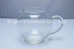 glass teapot with handle, glass bottle manufacturer