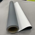 Eco Solvent Roll Up Greyback Fabric Banner 300gsm Wall Covering Textile Roll