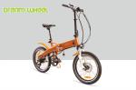 20.0kgs 20 Inch Folding Electric Bike 350W BAFANG Rear Motor Road Tire