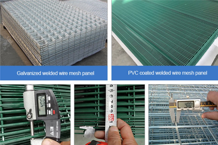 50mm X 100mm Mesh Size Welded Mesh Fencing 1.5mm Post Thickness 1.5 M