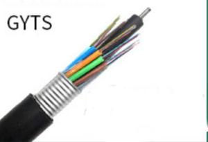 Quality Telecommunication 4 Core Fiber Optic Cable Outdoor Single Mode Fiber GYTS National Standard wholesale