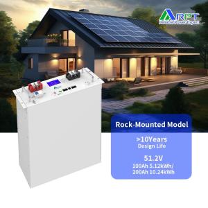 Quality RPT-Battery LifePo4 Battery 51.2V 5.12kWh/10kWh Lithium Battery Lithium Battery Pack for Solar Energy Storage System wholesale