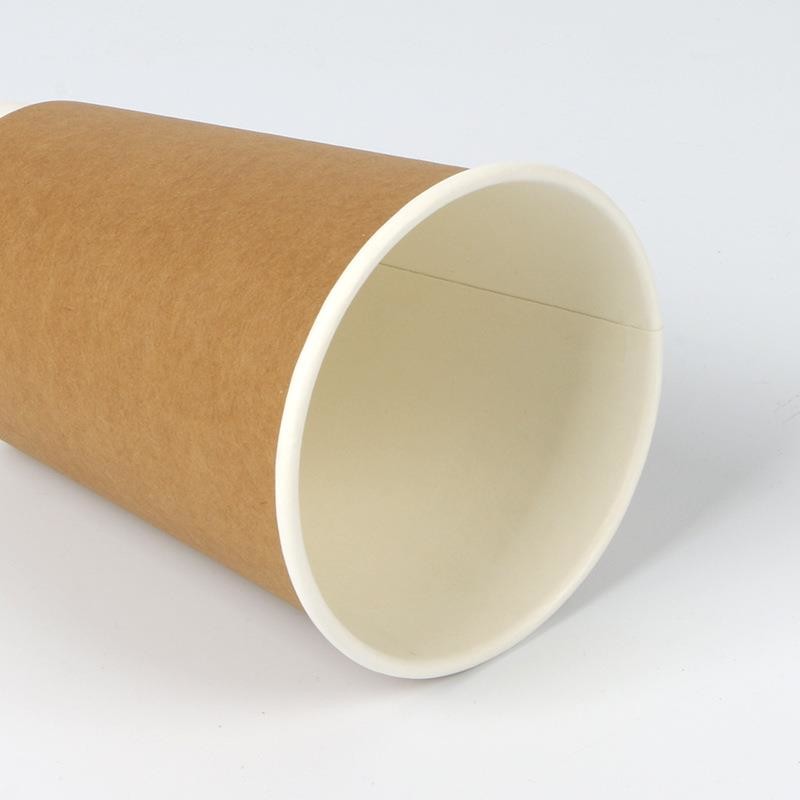 16oz Brown Double Wall Take Away Coffee Paper Cup Disposable Paper Coffee Cup