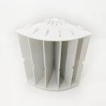 1000g/M2 Corrugated Plastic Display 200mmx200mm Cardboard Shelf