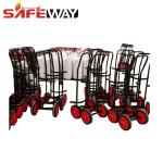 St12 Foam Fire Extinguisher Chemical Trolley 25L Coated White