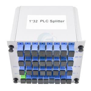 Quality OEM 32 Way SC UPC Passive Fiber Optic Splitter GPON FTTH wholesale