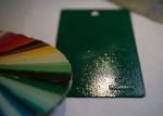 Green Wrinkle Texture Grain Thermoset Powder Coating Paint For Metal Furniture