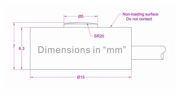 2KN compression load cell 3kN