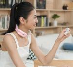 Fashionable Cordless Heated Neck Massager Weight 160g Size 142 * 138 * 60mm USB