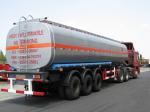 3 Axles Chemical Liquid Tank Truck Container Semi-trailer 39000L