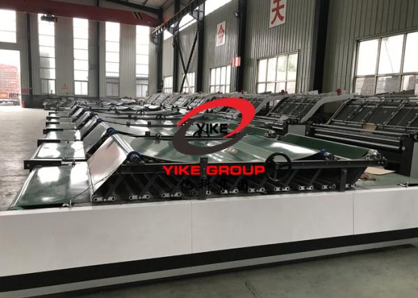 YIKE GROUP Automatic Flute Laminating Machine 1300A 1450A 1650A For Beer / Wine