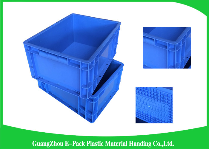 400*300mm Mini Load Industrial Plastic Containers , Standard Euro Storage Boxes