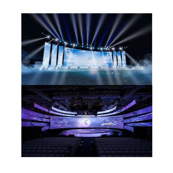 Full Color p2.84 Die Cast Aluminum LED Screen 500x500 Cabinet LED Wall Rental