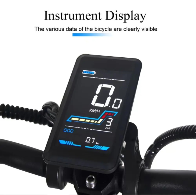 Adult Electric City Bike 30 - 50Km/h 48V 500W Motor 17Ah Lithium Battery Ebike