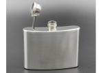 Environmental Protection 1- 18 Oz Hip Flask Plastic Cover Stainless Steel Jug
