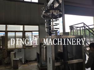 Quality Touch Screen Homogeniser / Smooth Operation Vacuum Emulsifying Mixer wholesale
