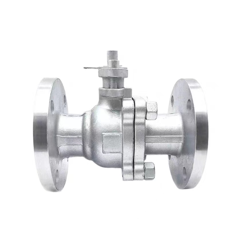 Pneumatic Electric Manual 304/316 Stainless Steel High Platform Flange Ball Valve