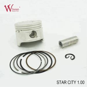 Quality STAR CITY 1.00 Motorcycle Piston Kits With Aluminium Alloy Piston Ring Wholesaler wholesale