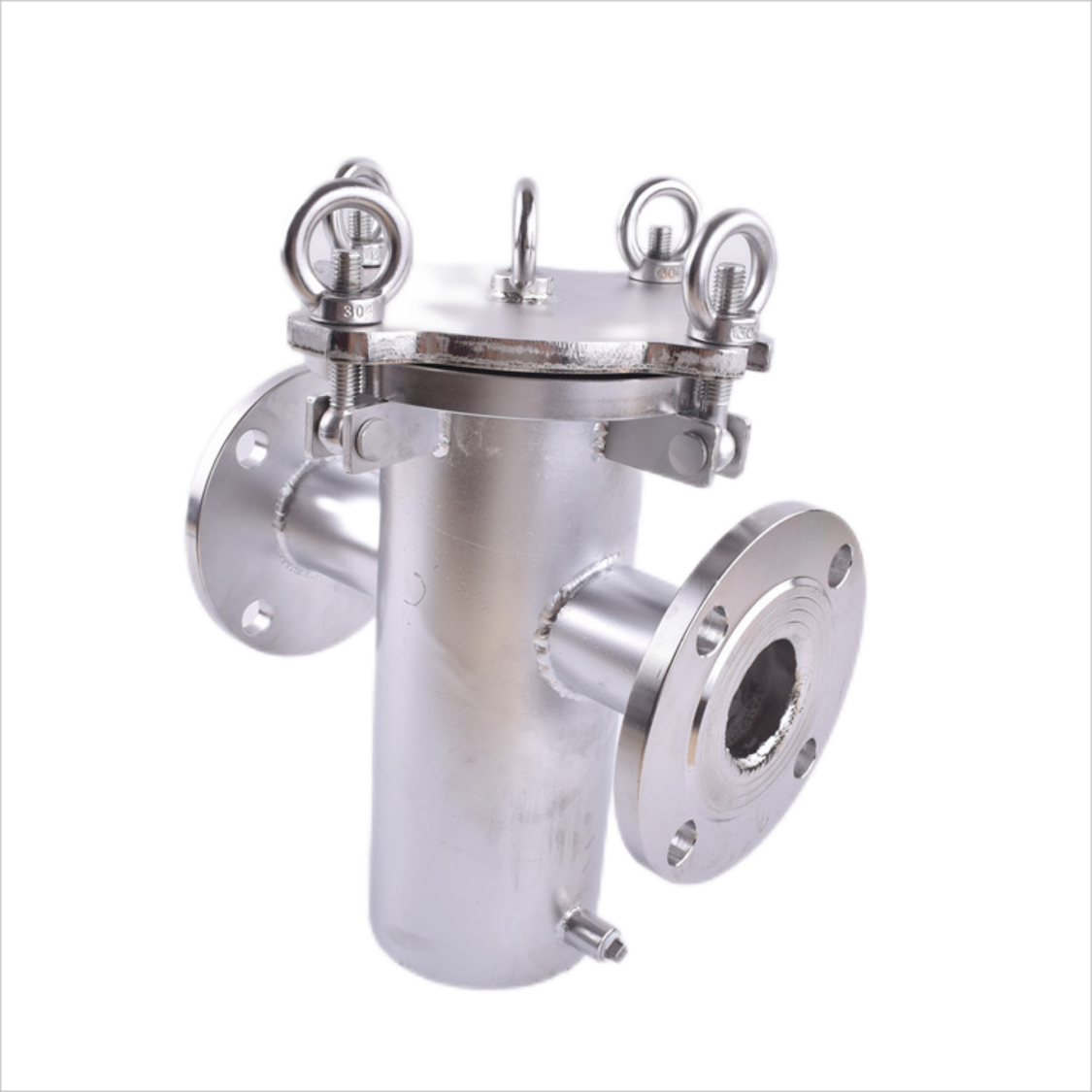 Stainless Steel Water Impurity Treatment Pipeline Filter with Vacuum Suction