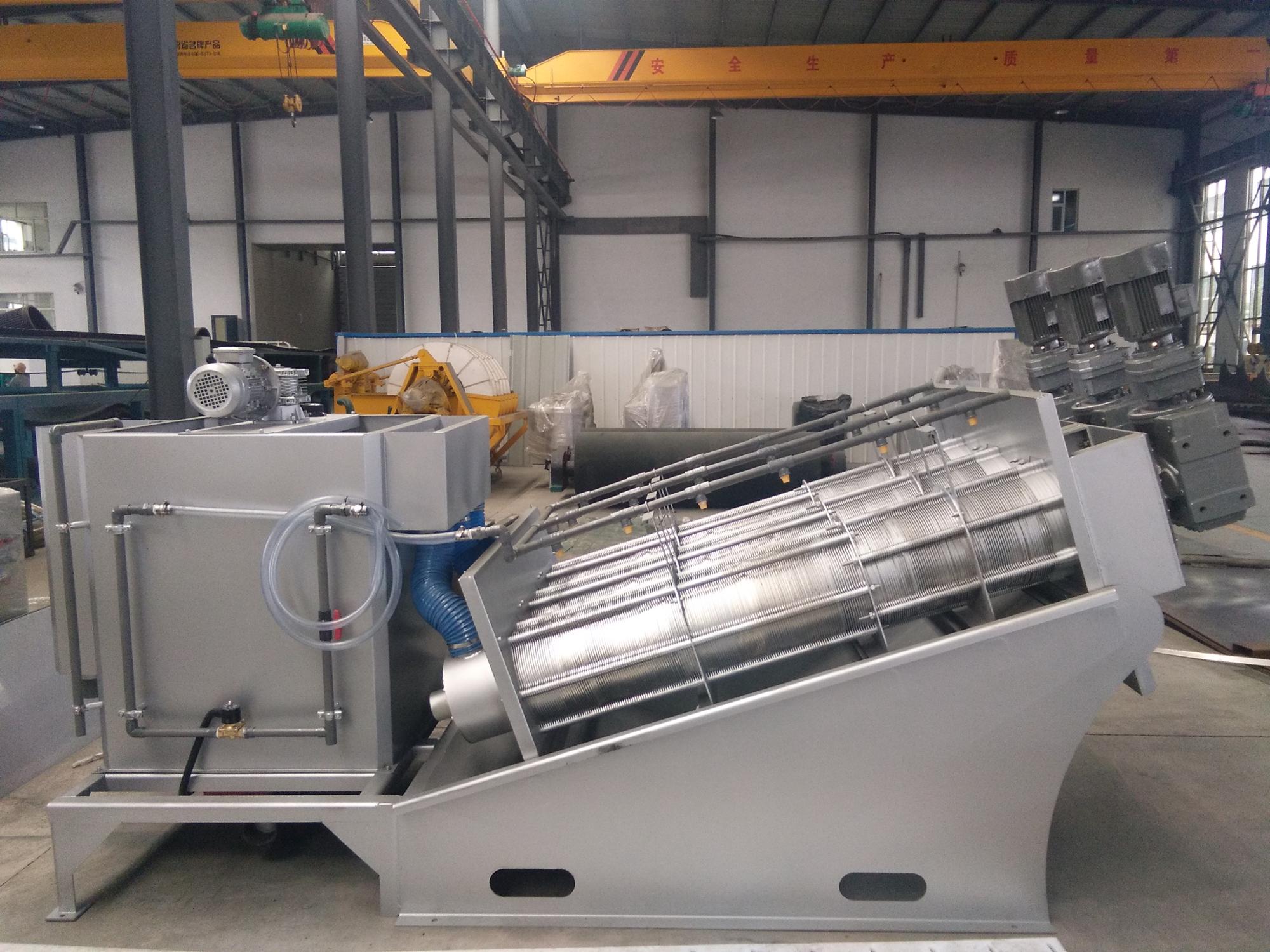 Professional Chicken Manure Wastewater Treatment System with Sludge Dewatering Functio