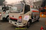 Sinotruk Liquid Tanker Truck 6000L Fuel Tank Truck Mobile Refueling Truck