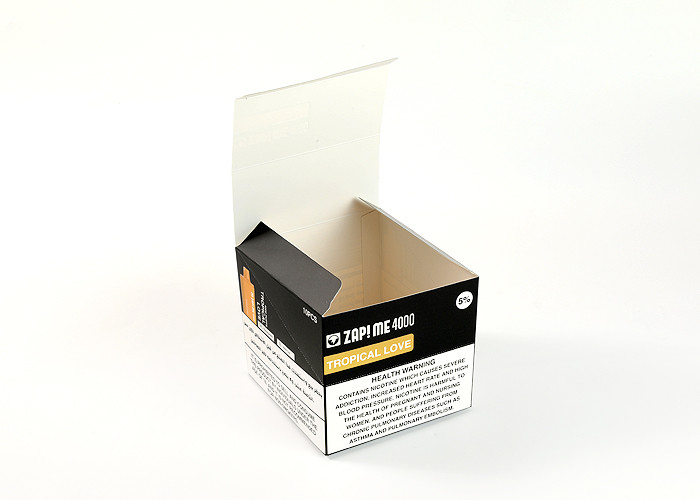 Custom Logo Foldable Packaging Box Mattle Lamaniation Paper Card Box 0.35mm