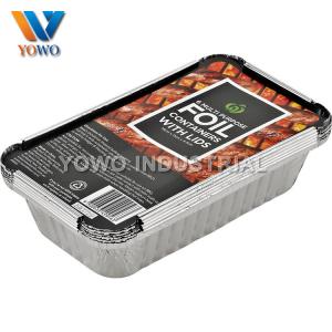 Quality SASO 500ml Disposable Aluminum Foil Food Containers wholesale