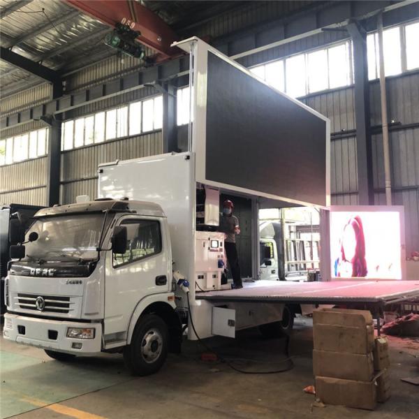 Dongfeng Mobile Truck Led Display 4x2 Mobile LED Advertising Vehicle Waterproof