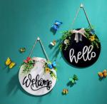 Europe Wooden Circular Wall Decoration