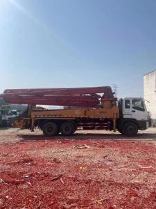 Quality Orange 37m Heavy Equipment Concrete Boom Pump Truck with 43000kgs Capacity in 2011 wholesale