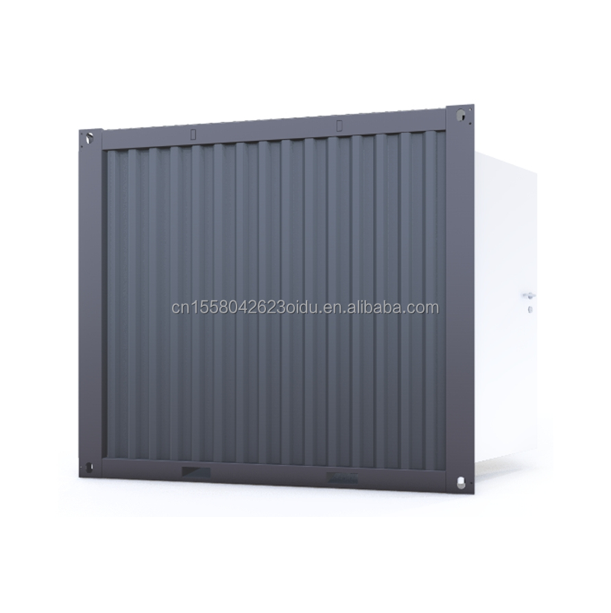 10ft Mini Office/Store Budget-friendly Modified Shipping Container Steel Sandwich Panel Hotels with Aluminum Alloy Windows