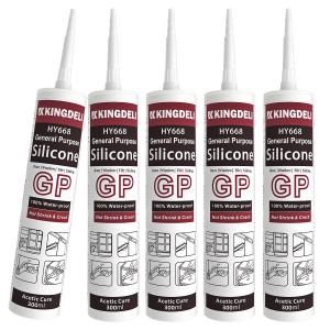 Quality Weatherproof Curing Window Door Silicone Adhesive Sealant 12 Months Shelf Life wholesale