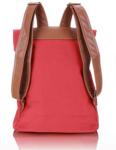 Pink Canvas Backpacks Bags Women Shoulder Straps Backpacks