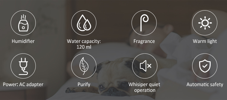 Homefish OEM Commercial Art Glass Aroma Diffuser Nebulizer Essential Oil 120ml Scent Machine Ultrasonic