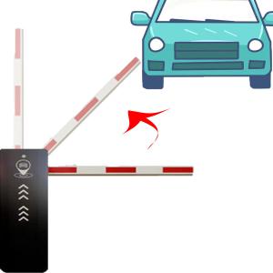China 18B Parking Access Control Barrier Gate Operating Life 5 Million 140W on sale