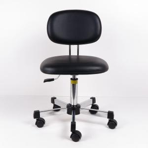 Quality Black PU Industrial Production Chairs Recommended For University Settings wholesale