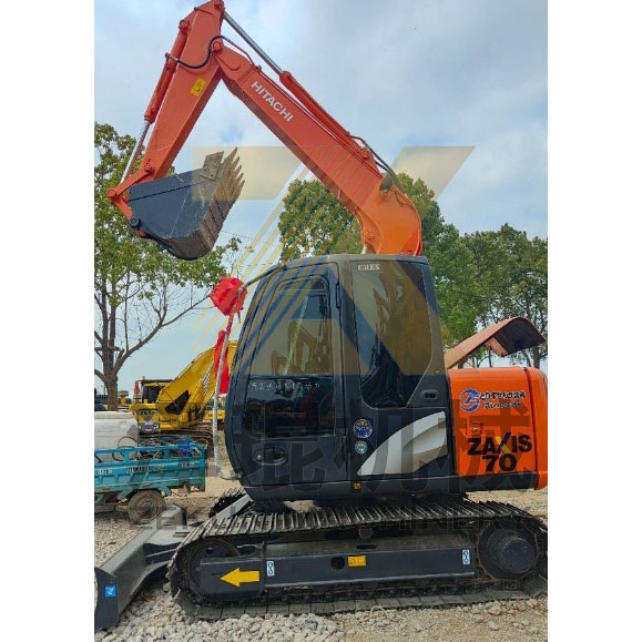 2020 Hitachi ZX70 7Ton Used Mini Digger Crawler Excavator Japan Import