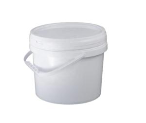 Quality 20cm Plastic Paint Bucket Lightweight White Five Gallon Buckets Thickened wholesale