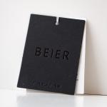 Youfu Merrow Border Paper Garment Hang Tags Custom Die Cut SGS