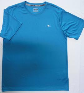 Quality S To XL Sky Blue Round Neck T Shirt wholesale