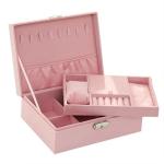Large-Capacity Wooden Jewelry Storage Box for Jewelry Earrings Necklace Ring