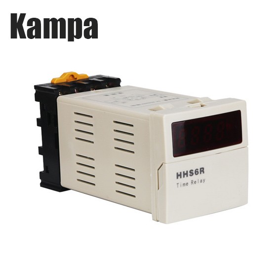 Count Down Digital Timer Relay Kampa HHS6R 3A AC 220V Super Digital Programmable