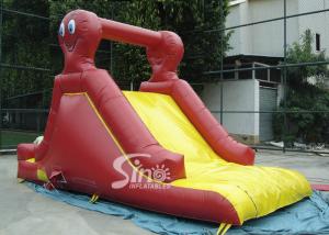 Quality Indoor small octopus kids inflatable slide made of lead free pvc tarpaulin for parties wholesale