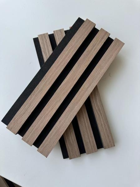 Wooden Polyester Fiber Acoustic Panels Akupanel MDF Veneer Wood Slat Acoustic