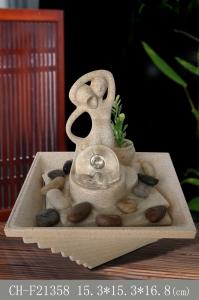 Quality Hand Made Lady Glass Ball Indoor Waterfall Fountain wholesale